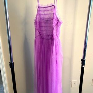 Maxi sheer dress